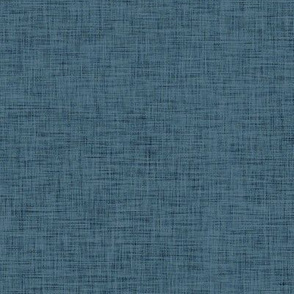 Solid Coordinating Linen in Storm Blue