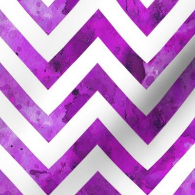 watercolor chevron purple darker