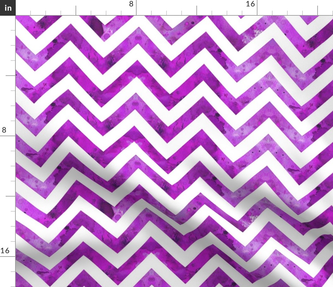 watercolor chevron purple darker