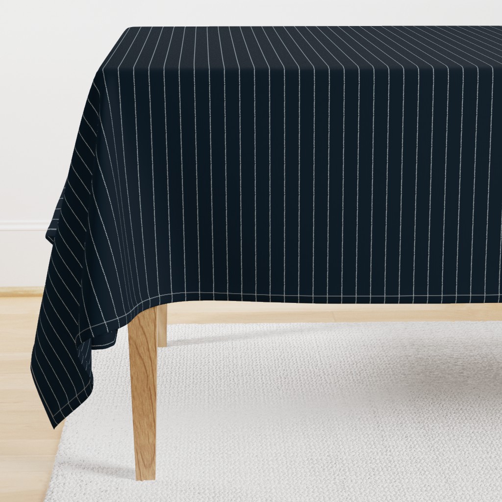 small oliver stripes: midnight blue