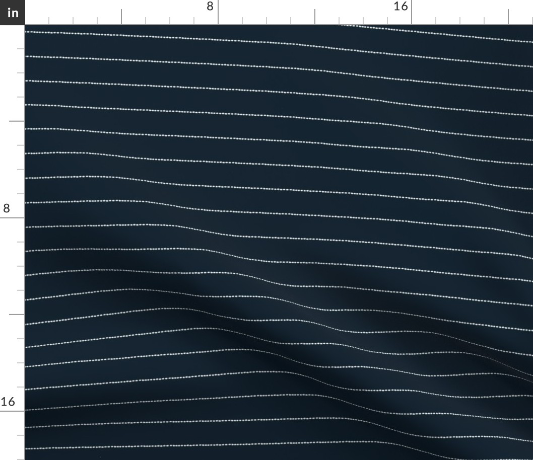 small oliver stripes: midnight blue