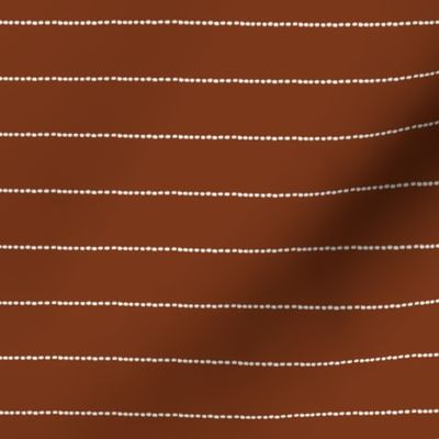 small oliver stripes: cinnamon