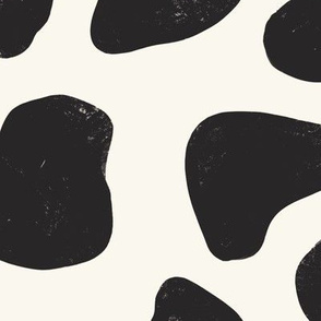 Black Cow Spots - Large