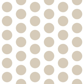 2" dots: linen