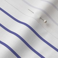 White with narrow Very Peri stripes - vertical