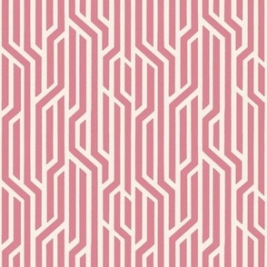 Pink Geometric Lines (small scale)