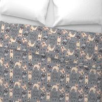 French Bulldog Fur Baby  Dog Fabric