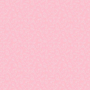 Penis pink small white pattern