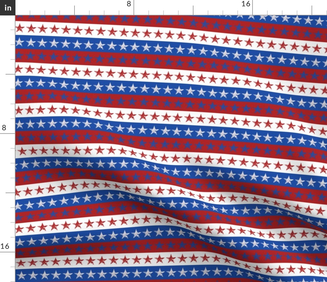 stars and stripes distressed