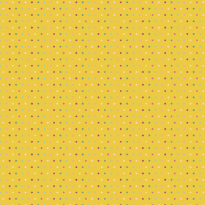 Regular Dots I Dark Yellow I Large size I Happy Lemons Collection