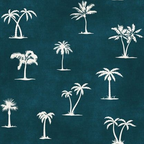 Palm Trees - Denim