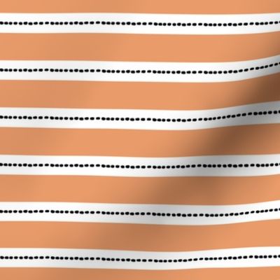 small luca stripes: apricot