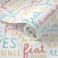 Catholic Fiat - Pastel // Catholic Prayers Collection