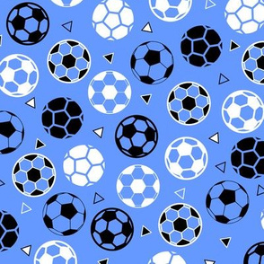 Soccer Triangles Periwinkle