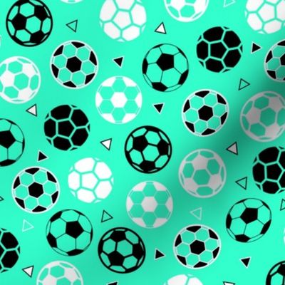 Soccer Triangles Mint