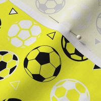Soccer Triangles Yellow