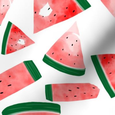 Watercolour Watermelons
