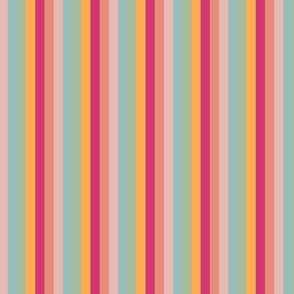 1/4´´ Pride Cowgirls flag Stripe Earthy colors