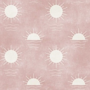 Sun - Dusty Pink
