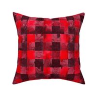 Lumberjack pattern/plaid watercolor with linnen structure