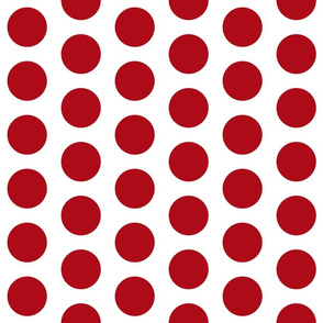 2" dots: blood red