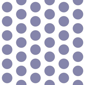 2" dots: periwinkle
