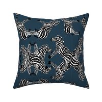 Zebraba Navy Blue