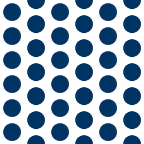 2" dots: navy