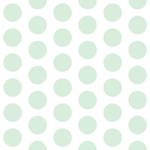 2" dots: mint