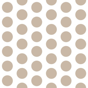 2" dots: taupe