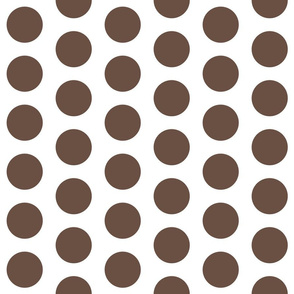 2" dots: walnut