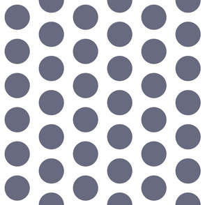 2" dots: pewter