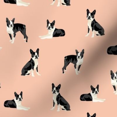 French bulldogs - pink