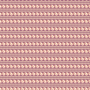 striped cowrie pattern purple SMALL