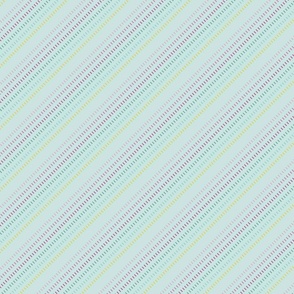 Blocky Stripes | Background Aqua I Medium size | Happy Lemons Collection