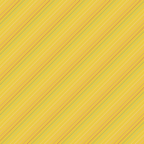 Blocky Stripes  | Background DarkYellow | Medium size | Happy Lemons Collection