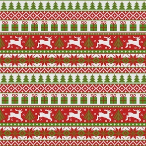 Christmas Fair Isle Pattern (small scale)