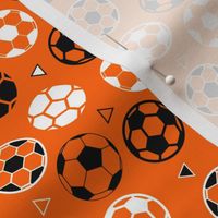 Small Soccer Triangles Orange