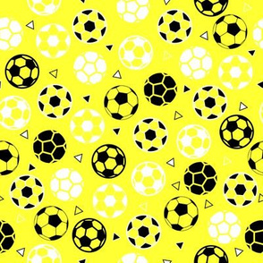 Small Soccer Triangles Yellow