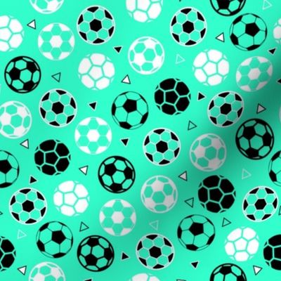 Small Soccer Triangles Mint
