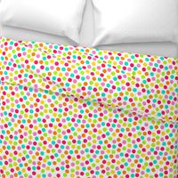 Large Scale Candy Rainbow Polkadots