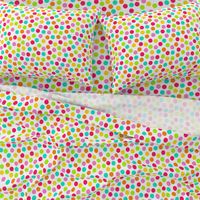 Large Scale Candy Rainbow Polkadots