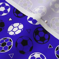 Small Soccer Triangles Royal Blue