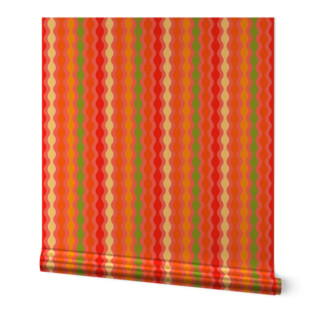 Medium Scale - Retro Summer - Groovy Stripes