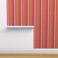 Medium Scale - Retro Summer - Groovy Stripes