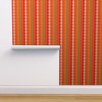 Medium Scale - Retro Summer - Groovy Stripes