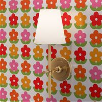 Large Scale - Retro Summer - Mod Flowers