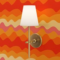 Large Scale - Retro Summer Groovy Stripes