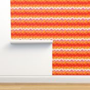 Medium Scale - Retro Summer Groovy Stripes