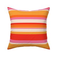 Bigger Scale Retro Summer Stripes